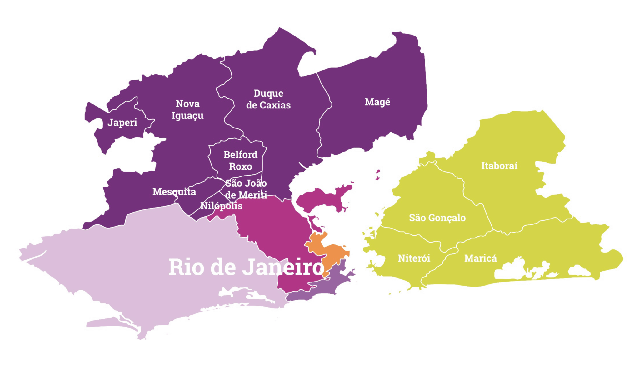 Mapa Área de Atuação